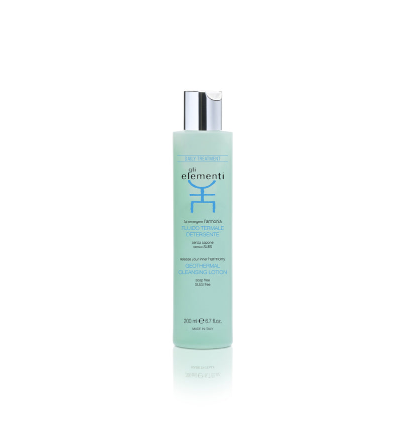 Geothermal cleansing lotion