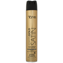 Strong Hold Spray Satin Keratin Gold